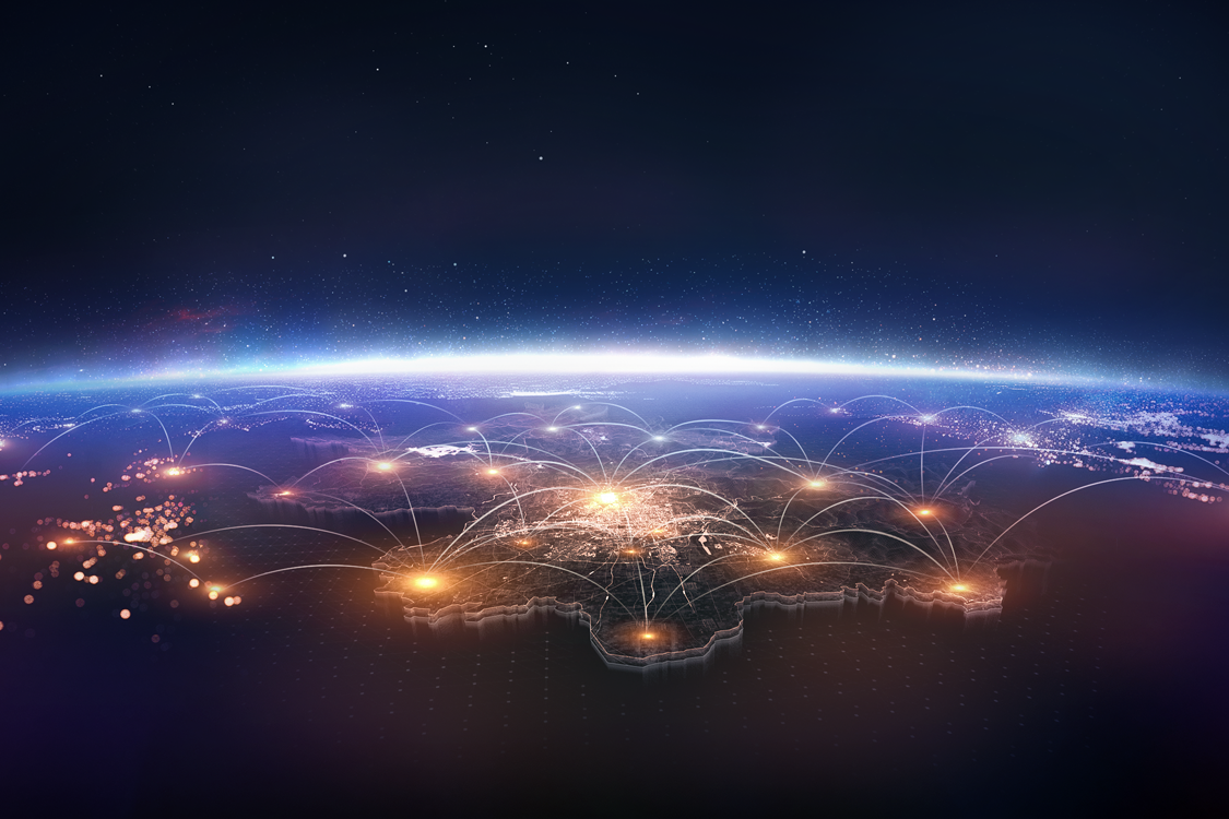 邦德激光全球地图